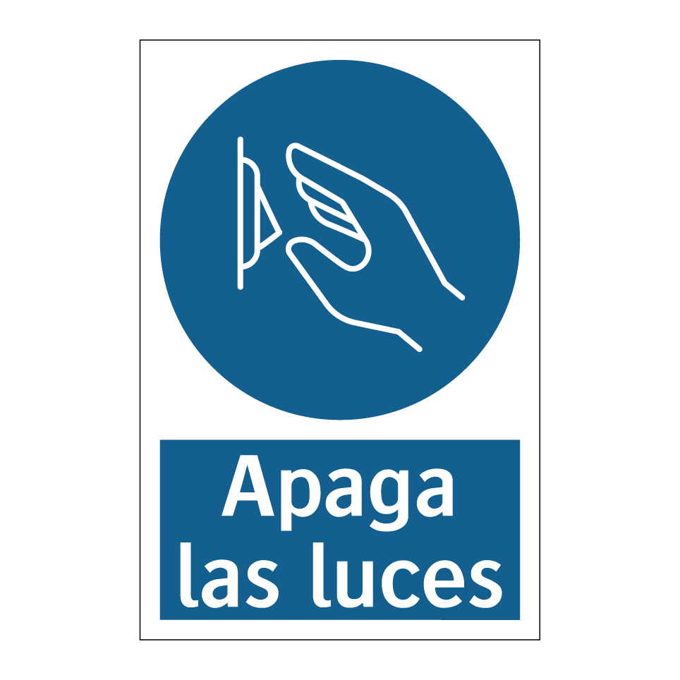 Apaga las luces