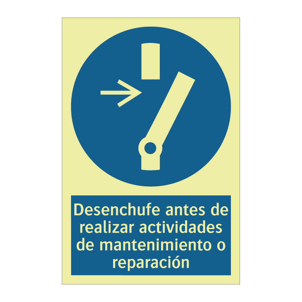 Desenchufe antes de realizar actividades de mantenimiento o reparación