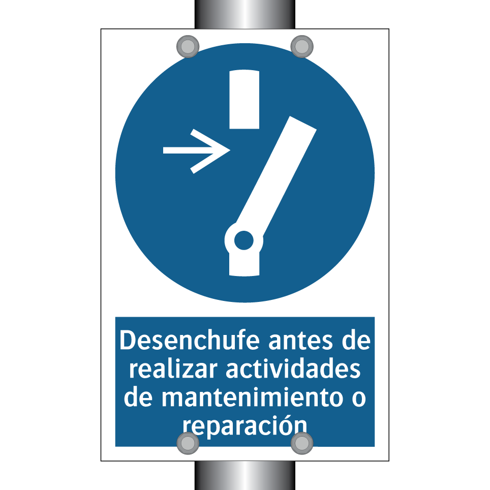 Desenchufe antes de realizar actividades de mantenimiento o reparación