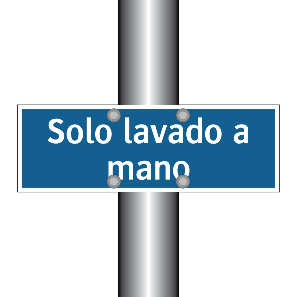 Solo lavado a mano