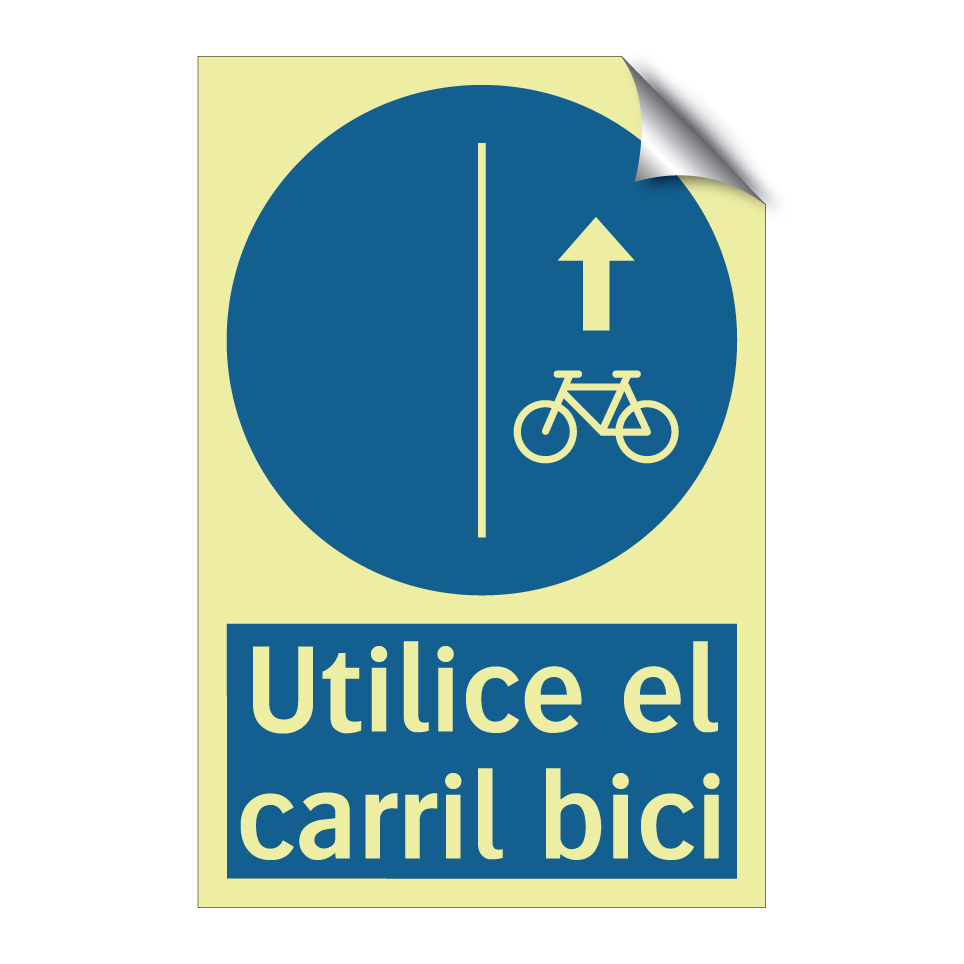 Utilice el carril bici