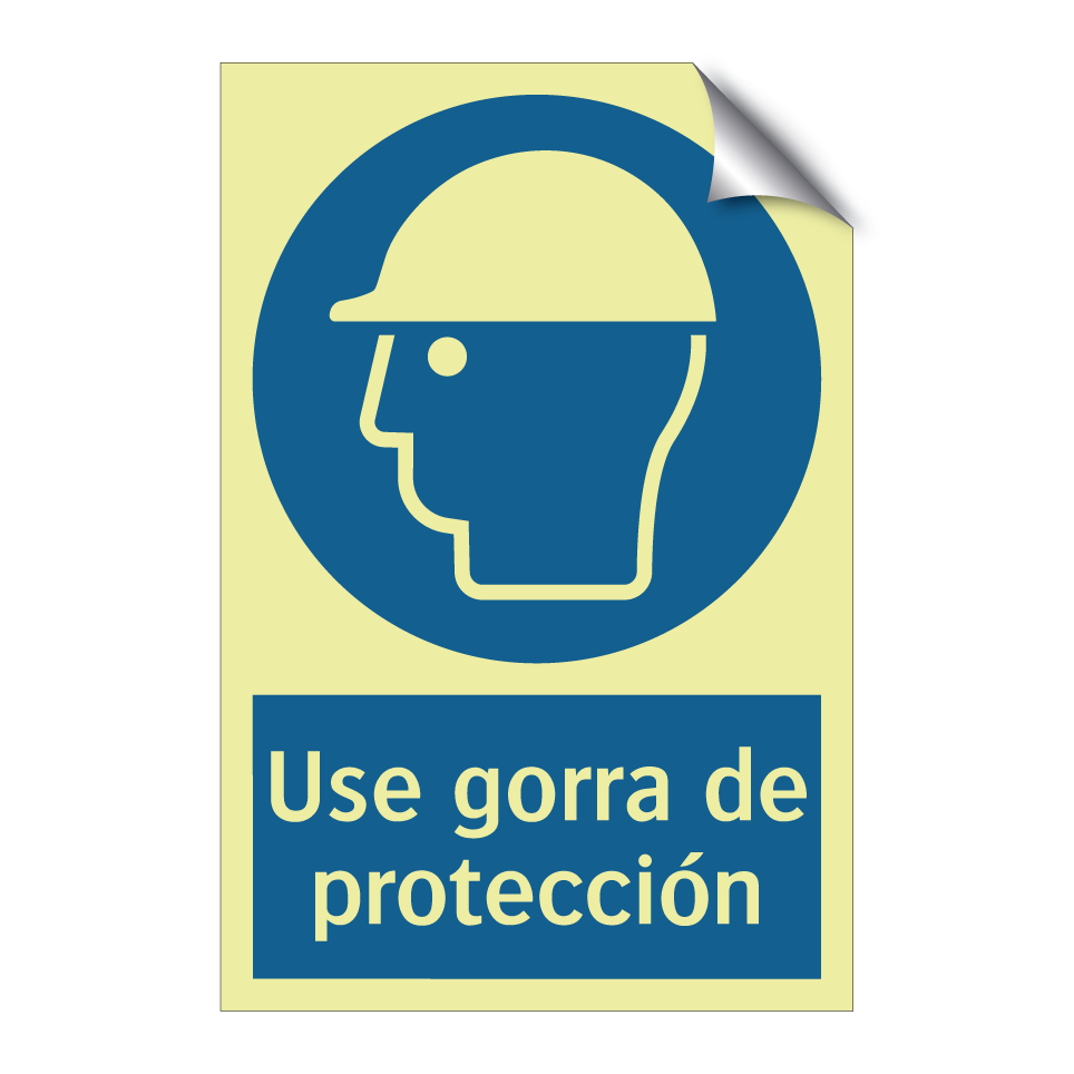 Use gorra de protección