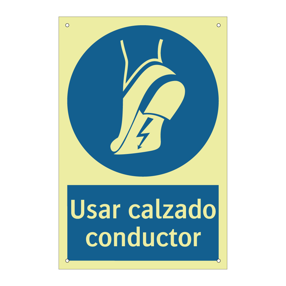 Usar calzado conductor