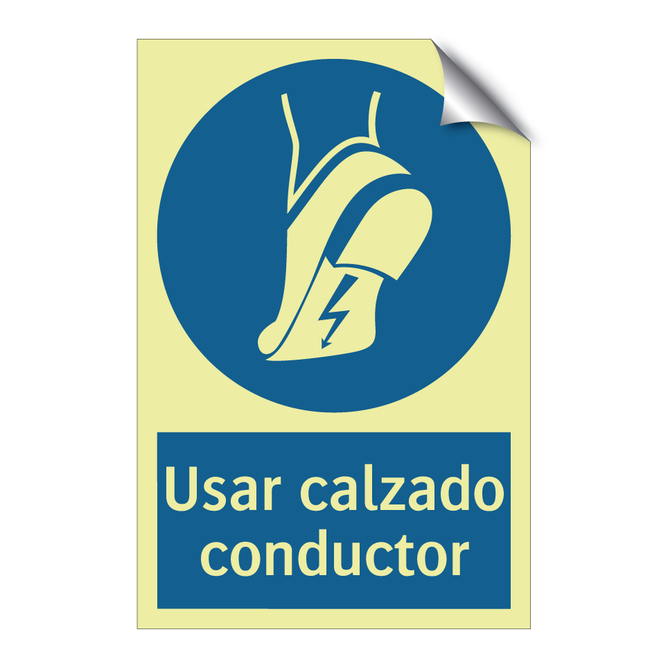 Usar calzado conductor