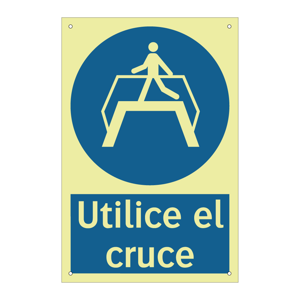 Utilice el cruce