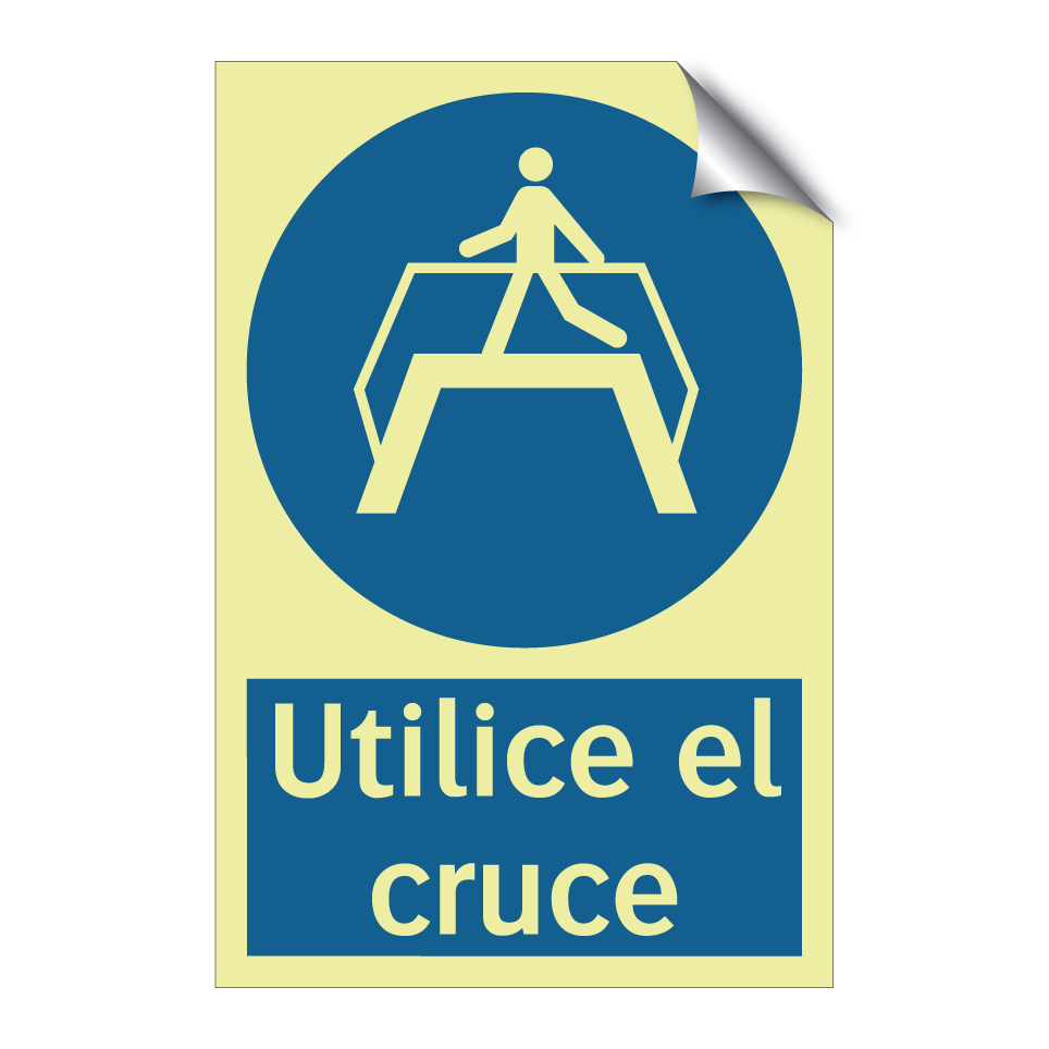 Utilice el cruce