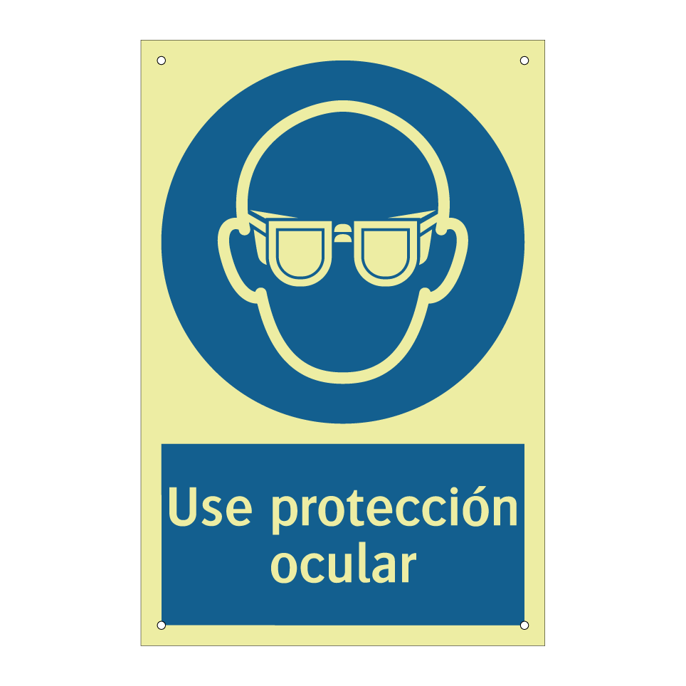 Use protección ocular