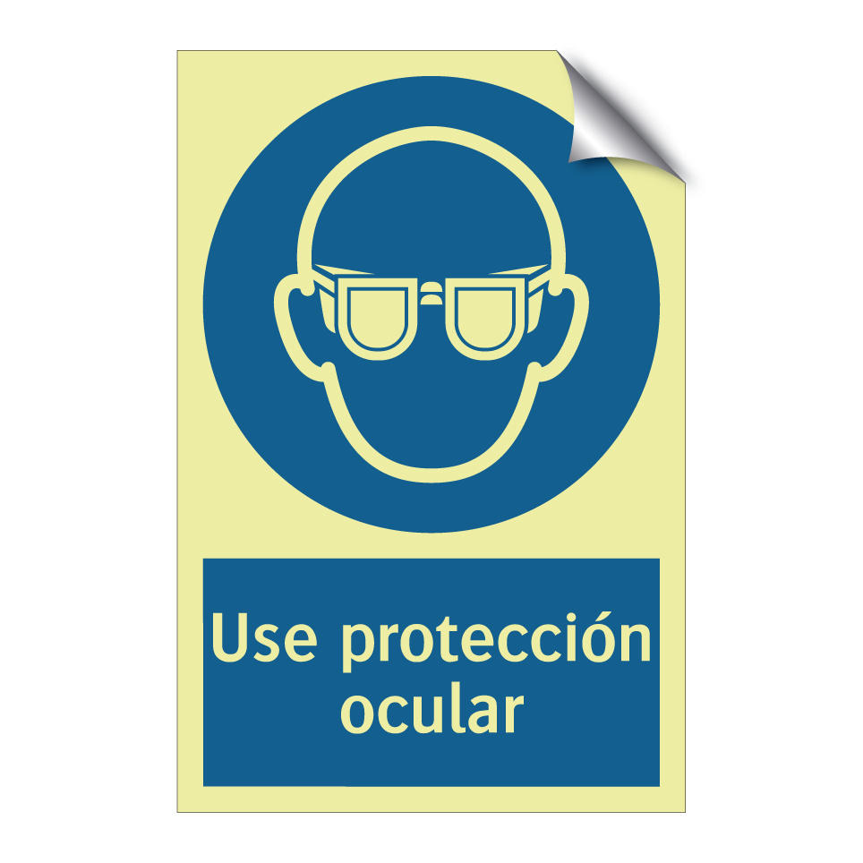 Use protección ocular