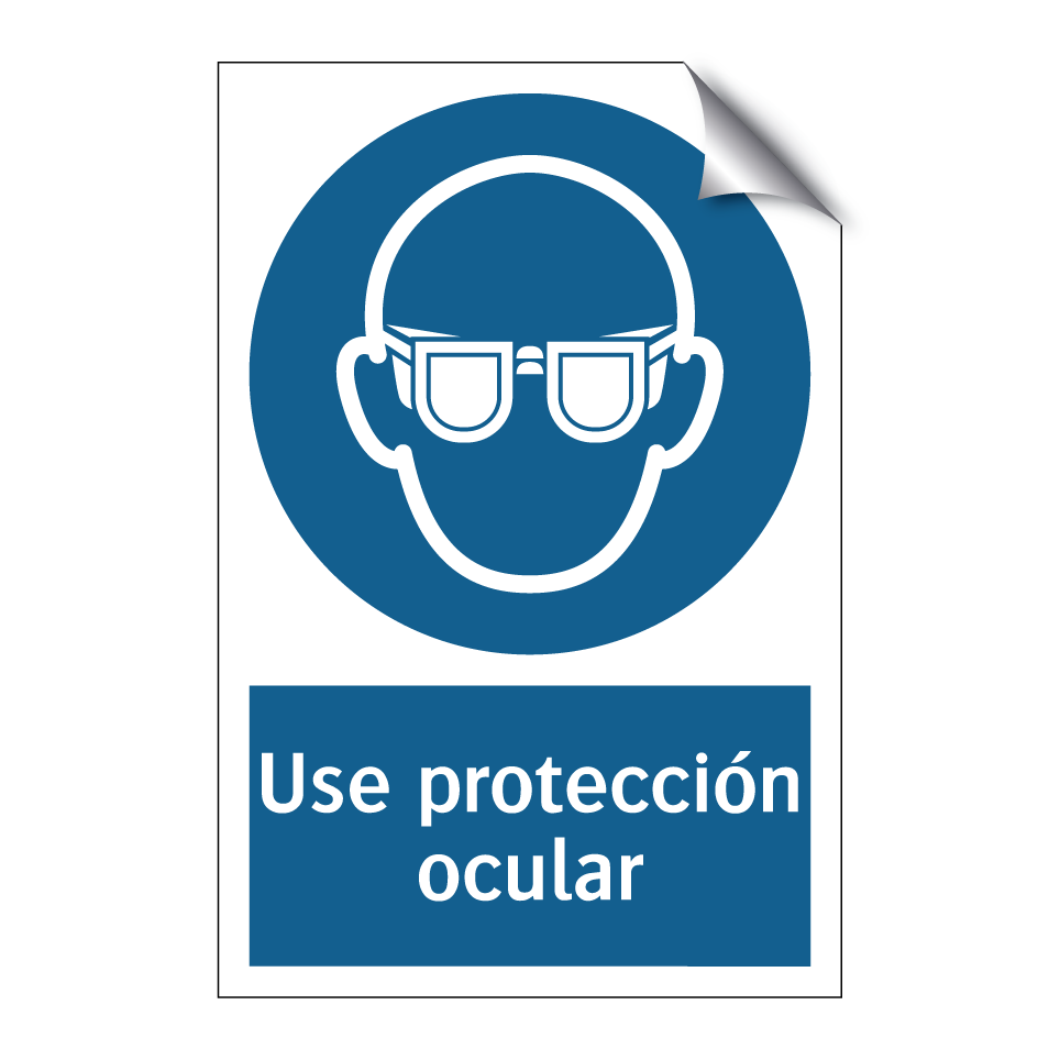 Use protección ocular