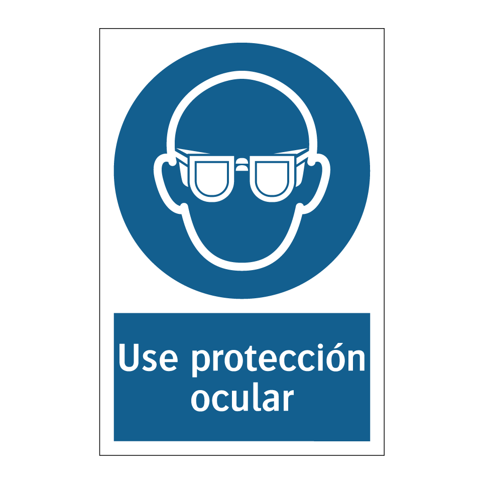 Use protección ocular