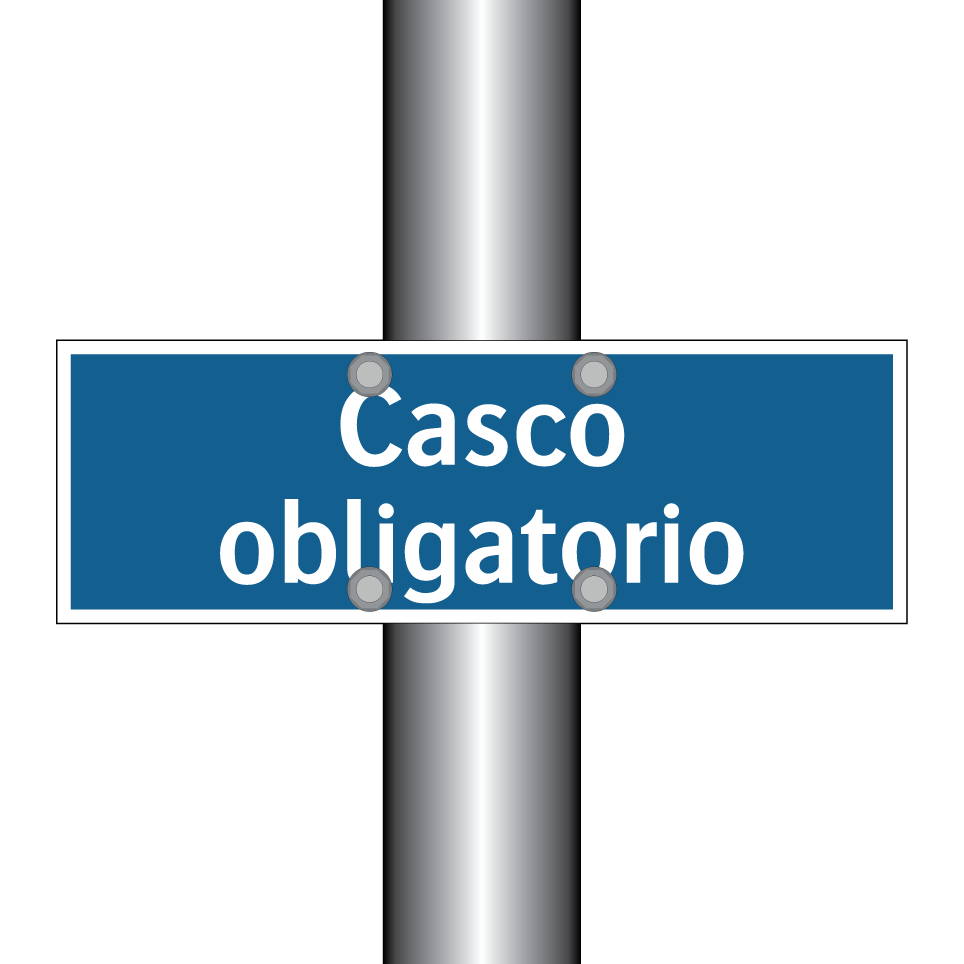 Casco obligatorio