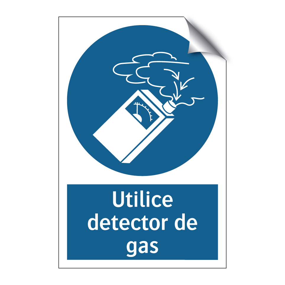 Utilice detector de gas