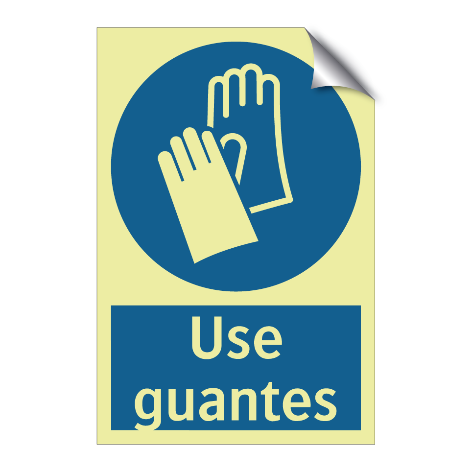 Use guantes
