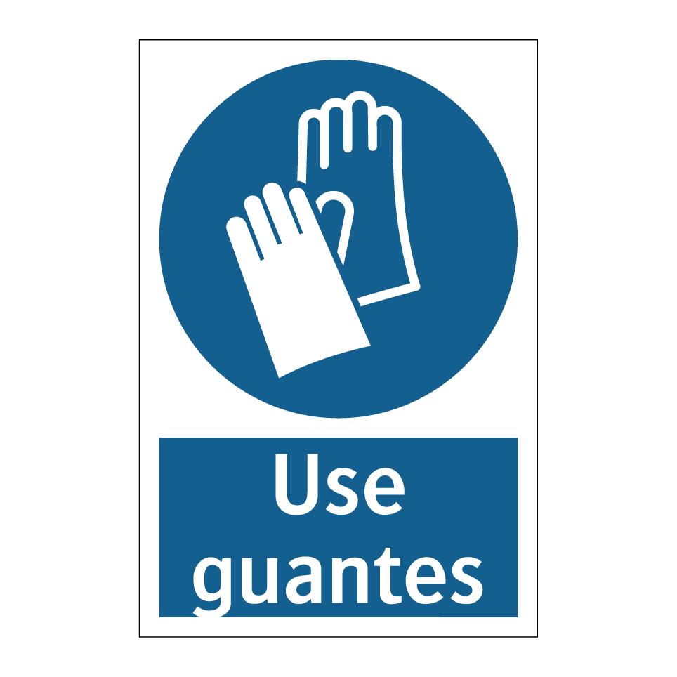 Use guantes