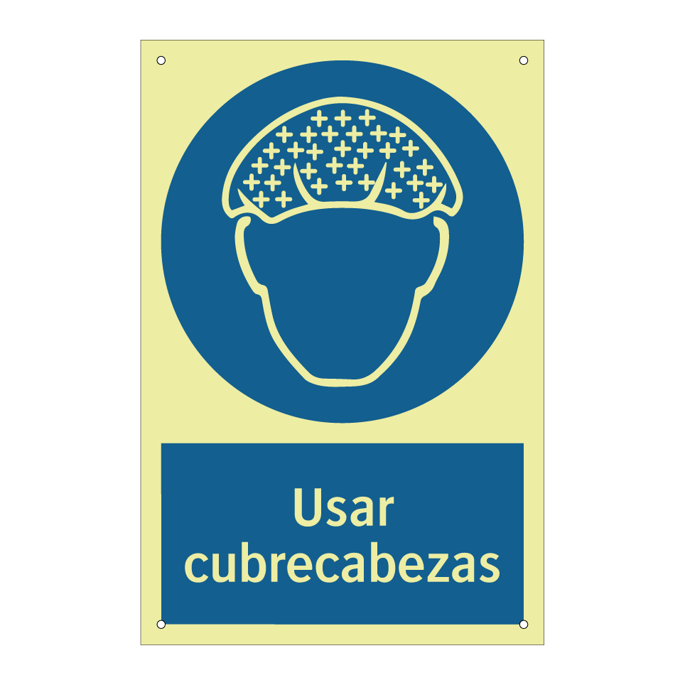 Usar cubrecabezas
