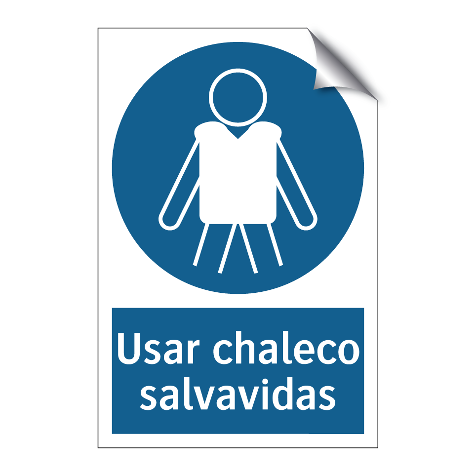 Usar chaleco salvavidas