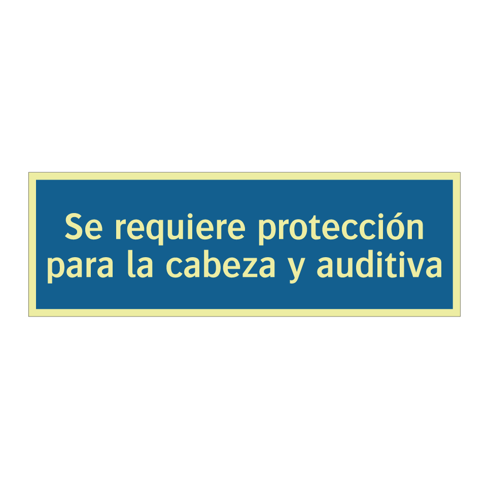 Se requiere protección para la cabeza y auditiva