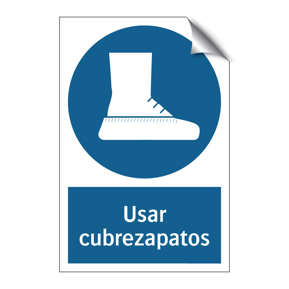 Usar cubrezapatos