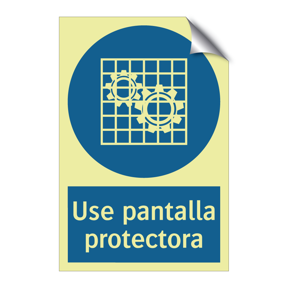 Use pantalla protectora