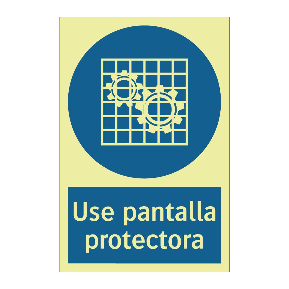 Use pantalla protectora