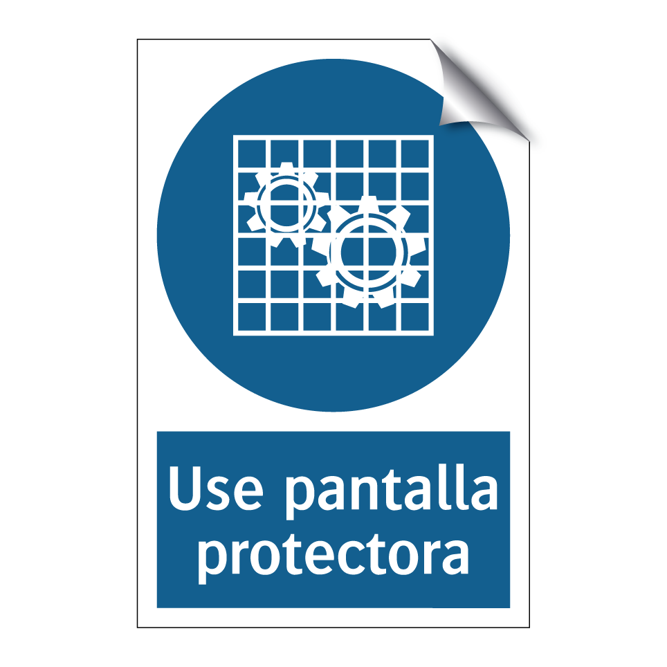Use pantalla protectora