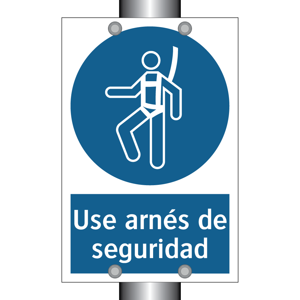 Use arnés de seguridad