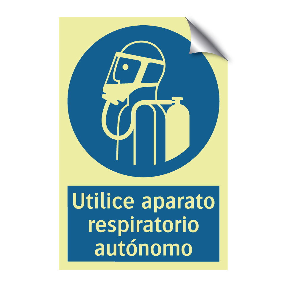 Utilice aparato respiratorio autónomo
