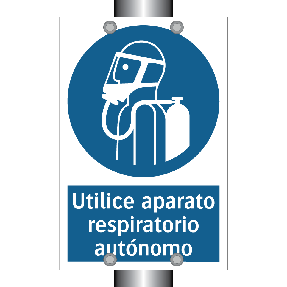 Utilice aparato respiratorio autónomo