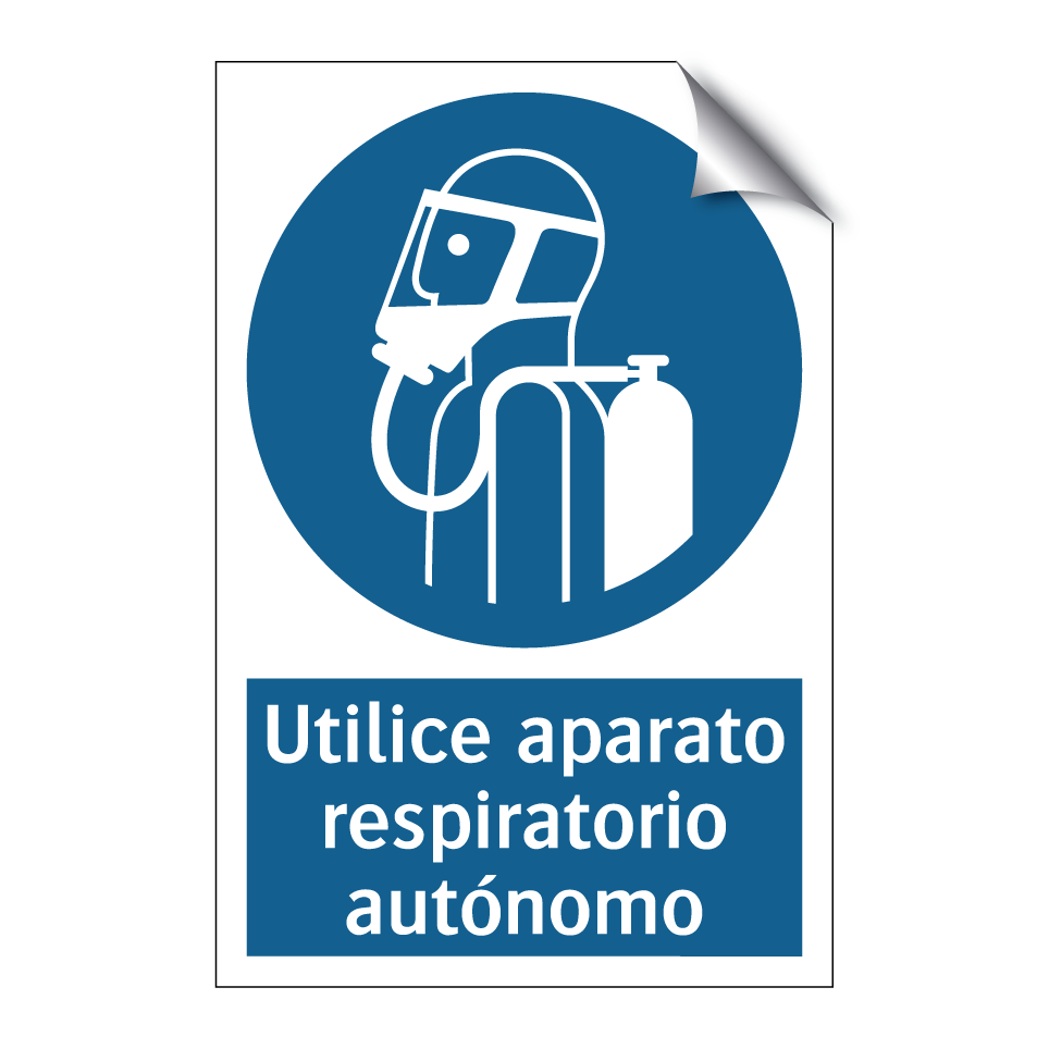 Utilice aparato respiratorio autónomo