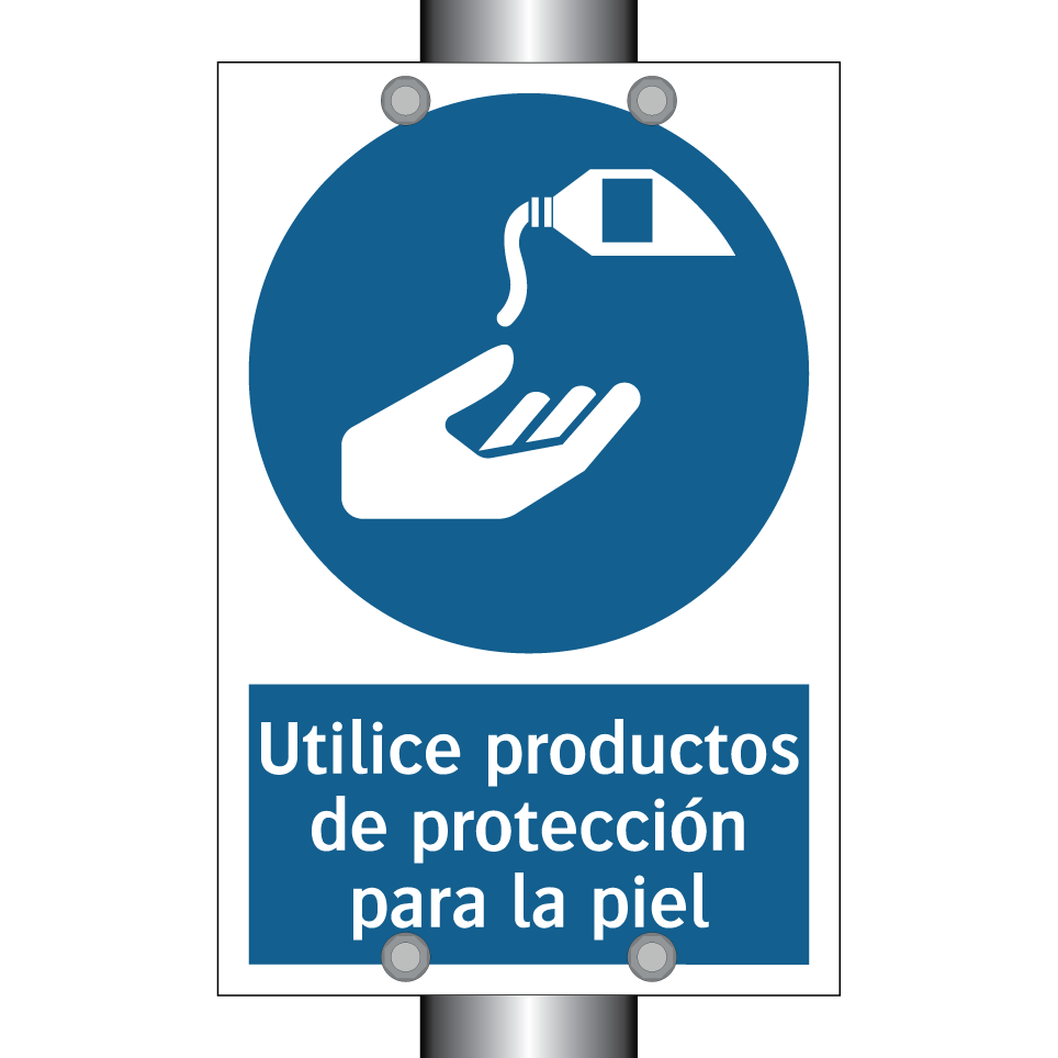 Utilice productos de protección para la piel