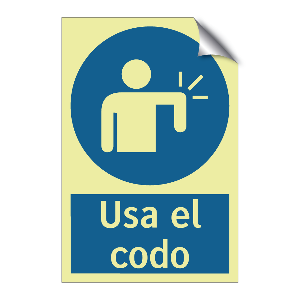 Usa el codo