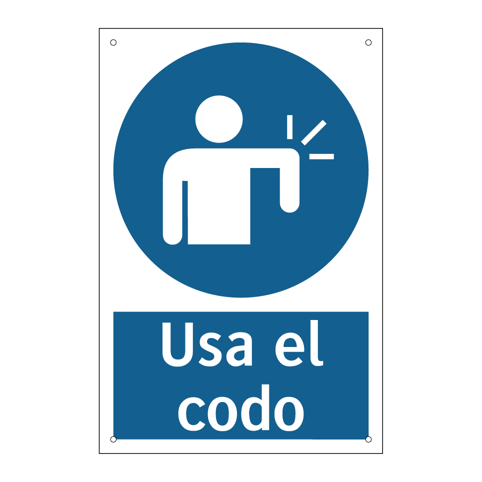 Usa el codo