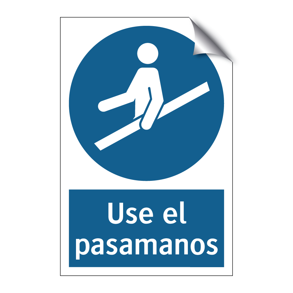 Use el pasamanos