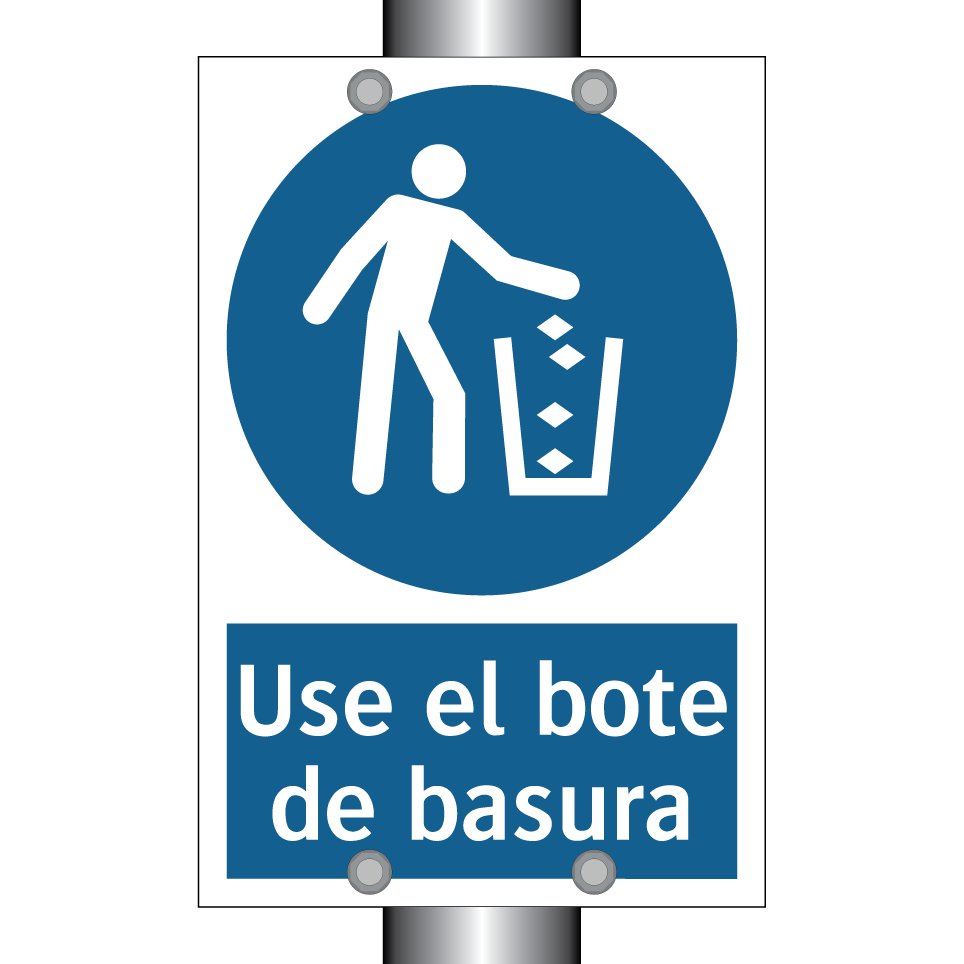 Use el bote de basura