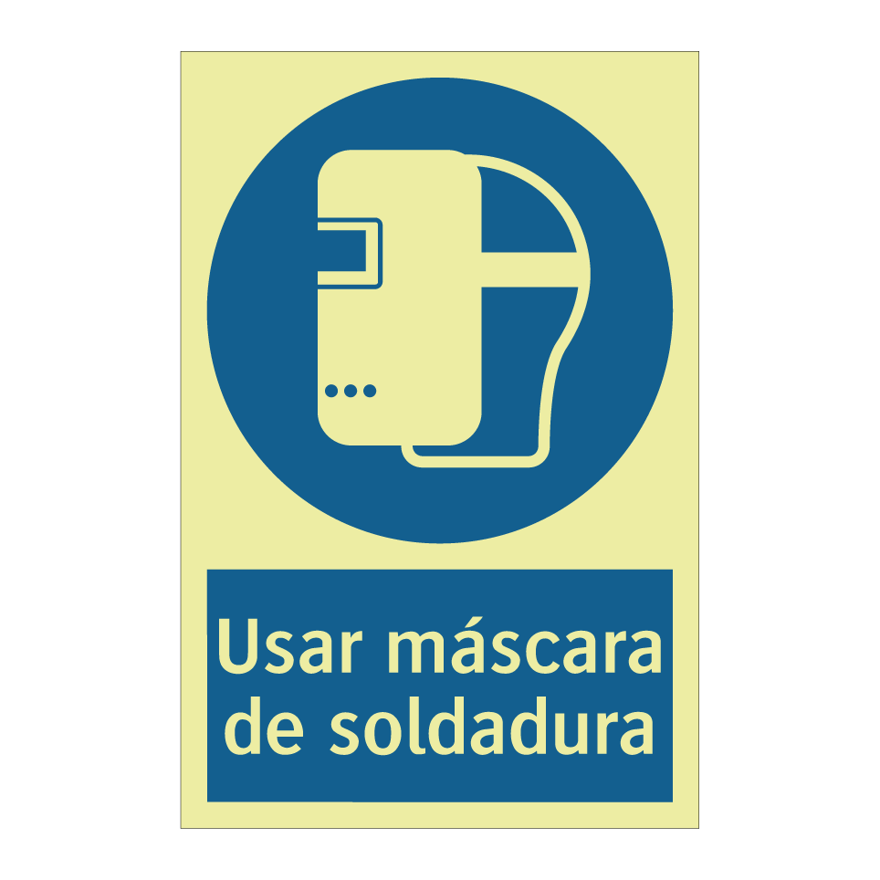 Usar máscara de soldadura