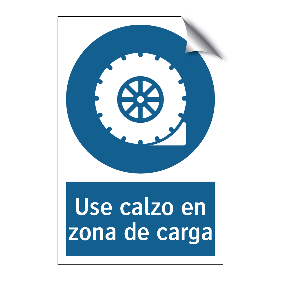 Use calzo en zona de carga