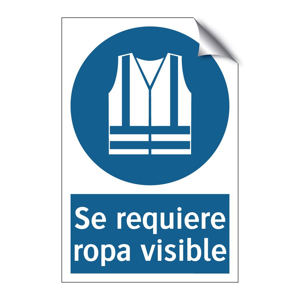 Se requiere ropa visible