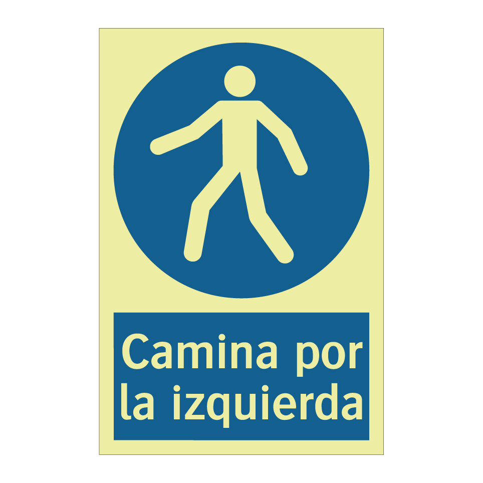 Camina por la izquierda