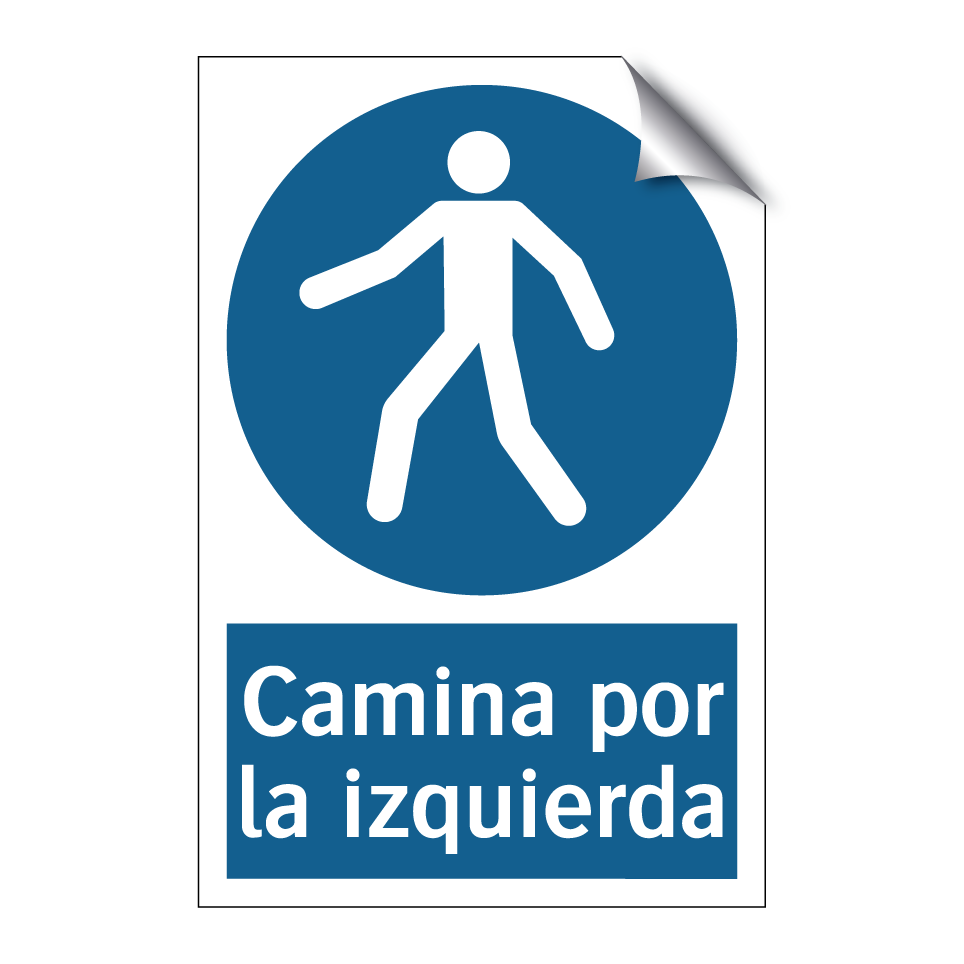 Camina por la izquierda