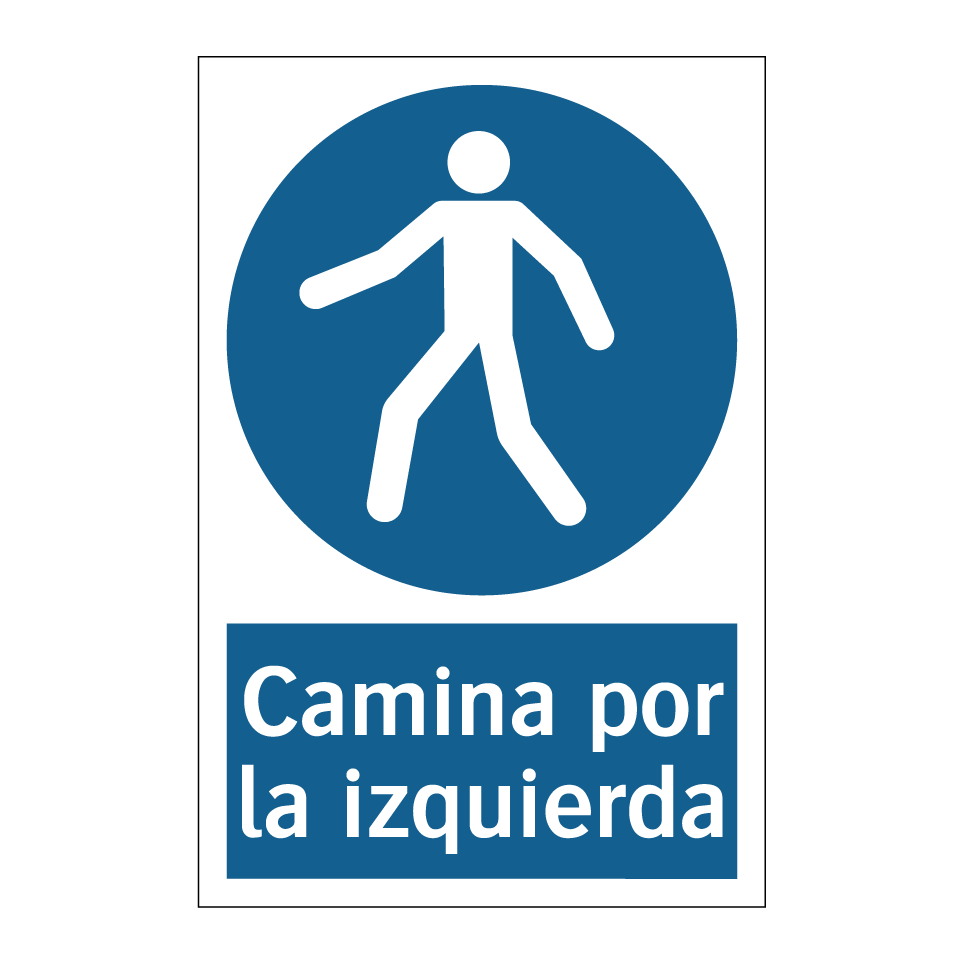 Camina por la izquierda