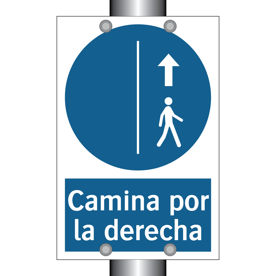 Camina por la derecha