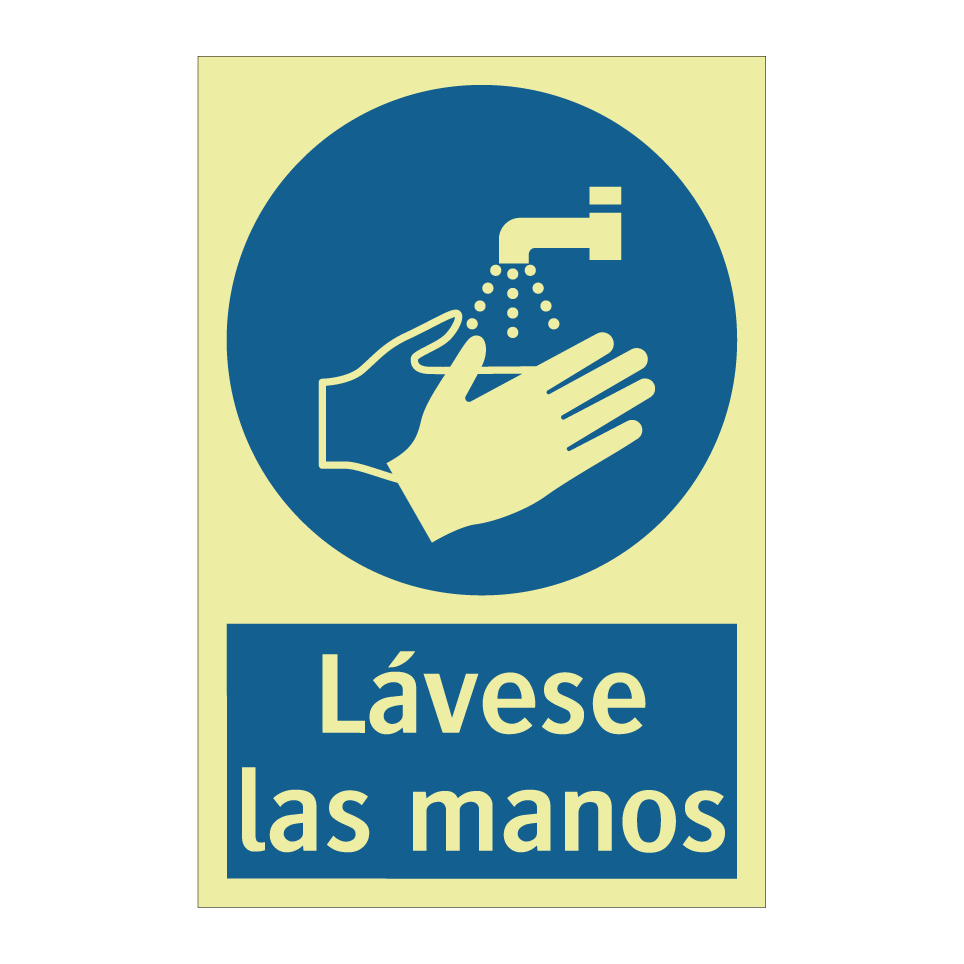Lávese las manos