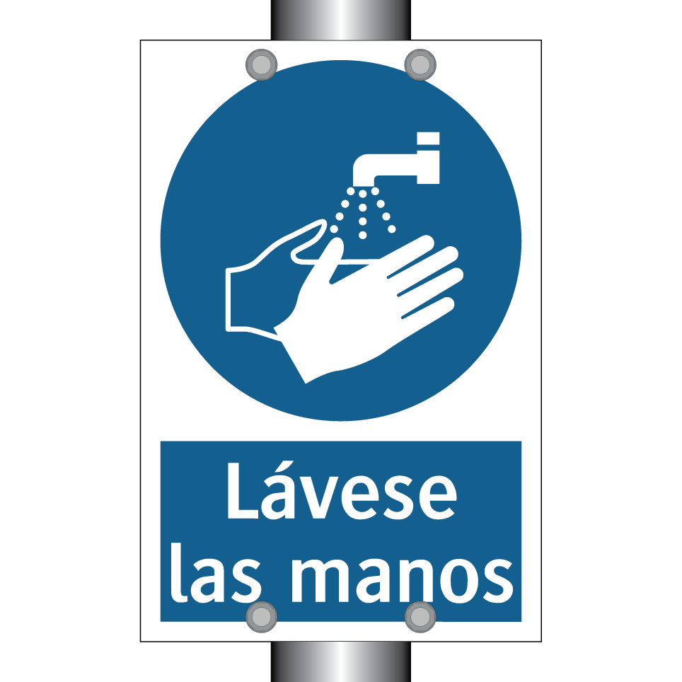 Lávese las manos