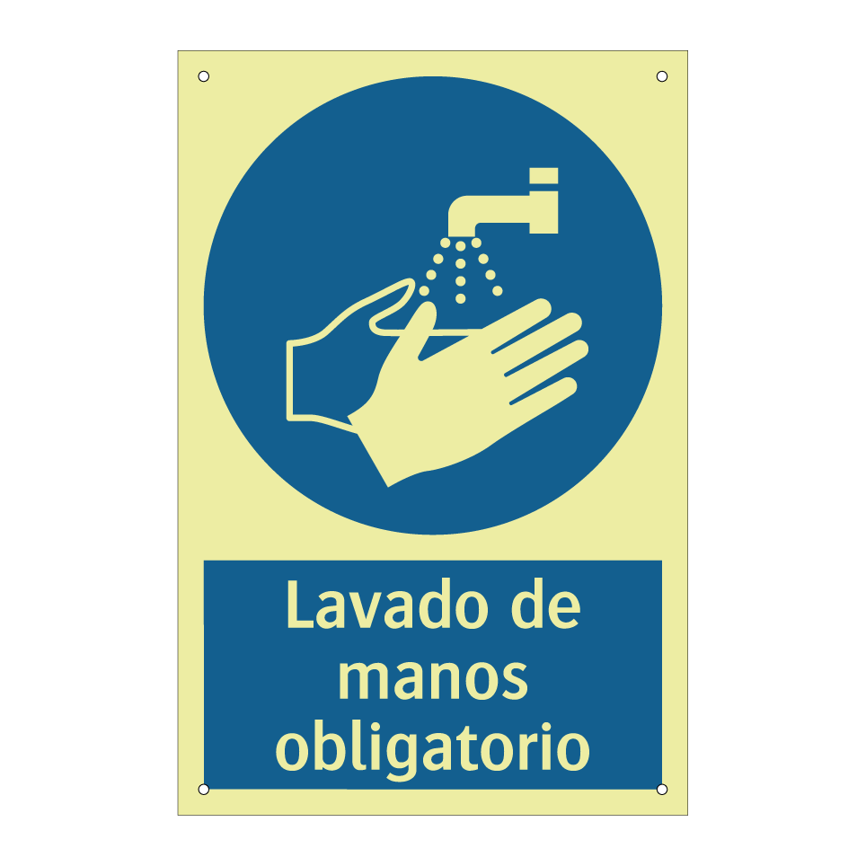 Lavado de manos obligatorio