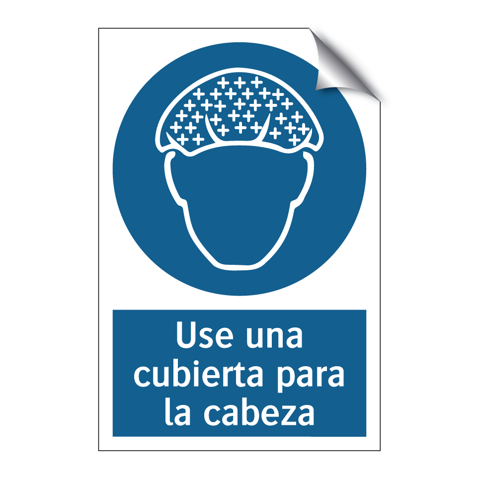 Use una cubierta para la cabeza