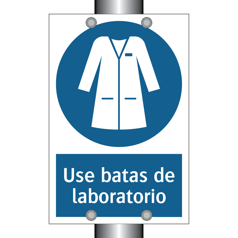 Use batas de laboratorio