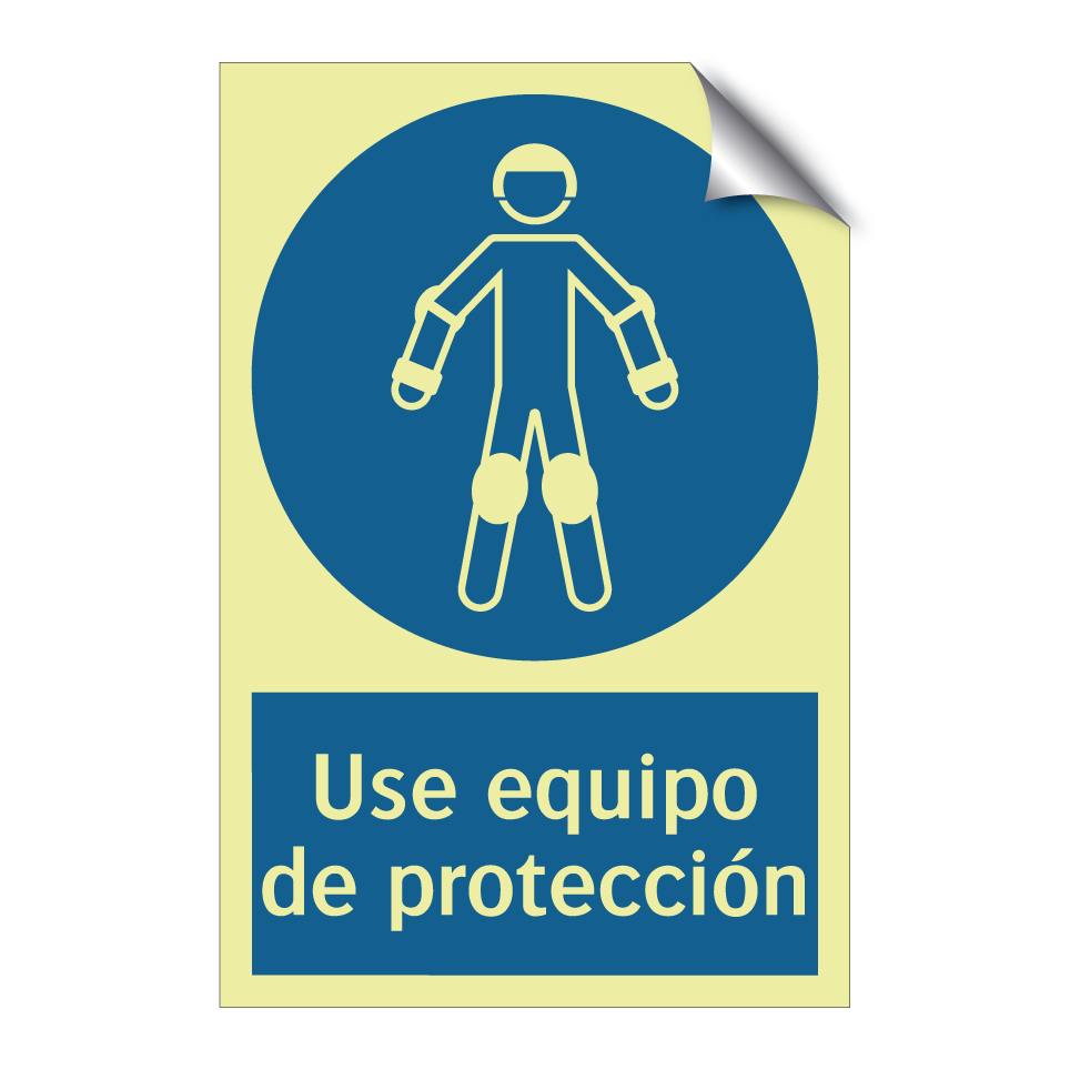 Use equipo de protección