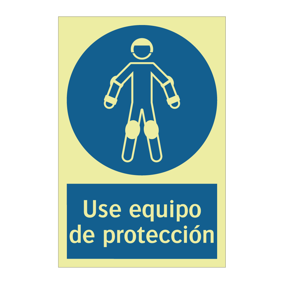 Use equipo de protección