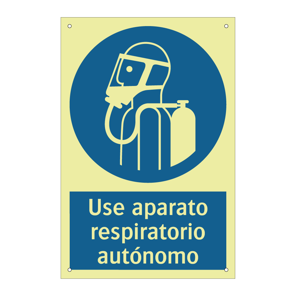 Use aparato respiratorio autónomo