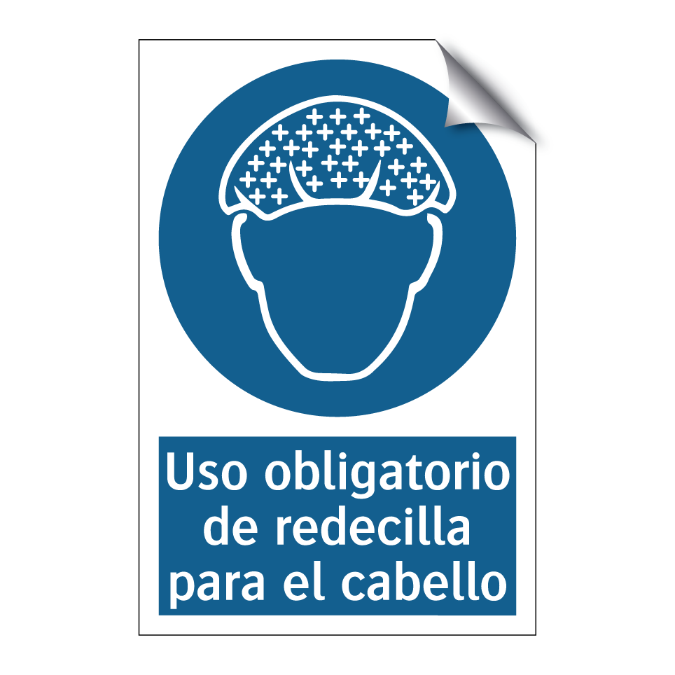 Uso obligatorio de redecilla para el cabello